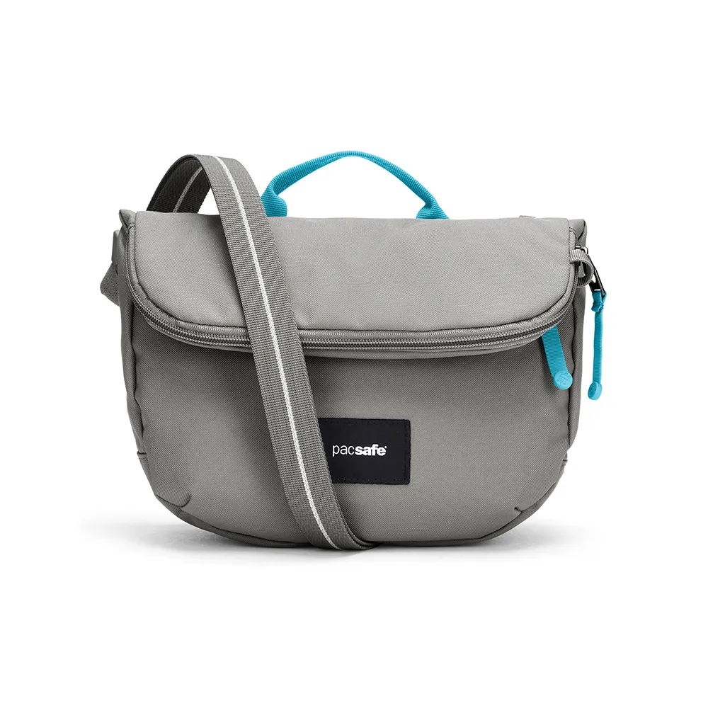 【Pacsafe】GO Saddle Crossbody 隨行防盜可擴充斜背包 4.5L(女包 旅遊安全 包款首選)