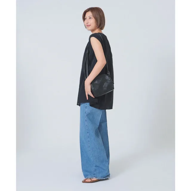 【BEAMS】官方旗艦館 Demi-Luxe BEAMS / 女裝 縲縈 亞麻 抓皺 上衣