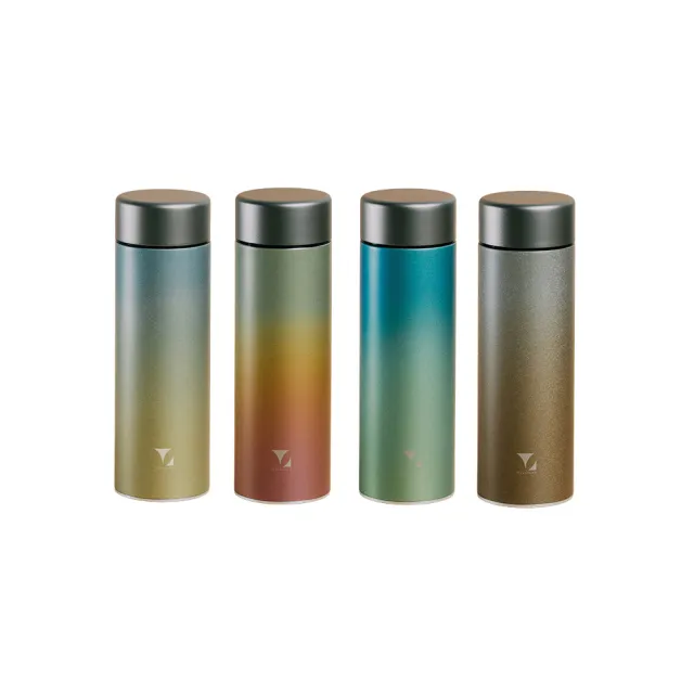 【Titanium 鈦造】鈦造420保溫瓶 鈦色暈彩系列 420ml (鈦保溫瓶 鈦保溫杯 運動水壺 保溫瓶 環保杯)