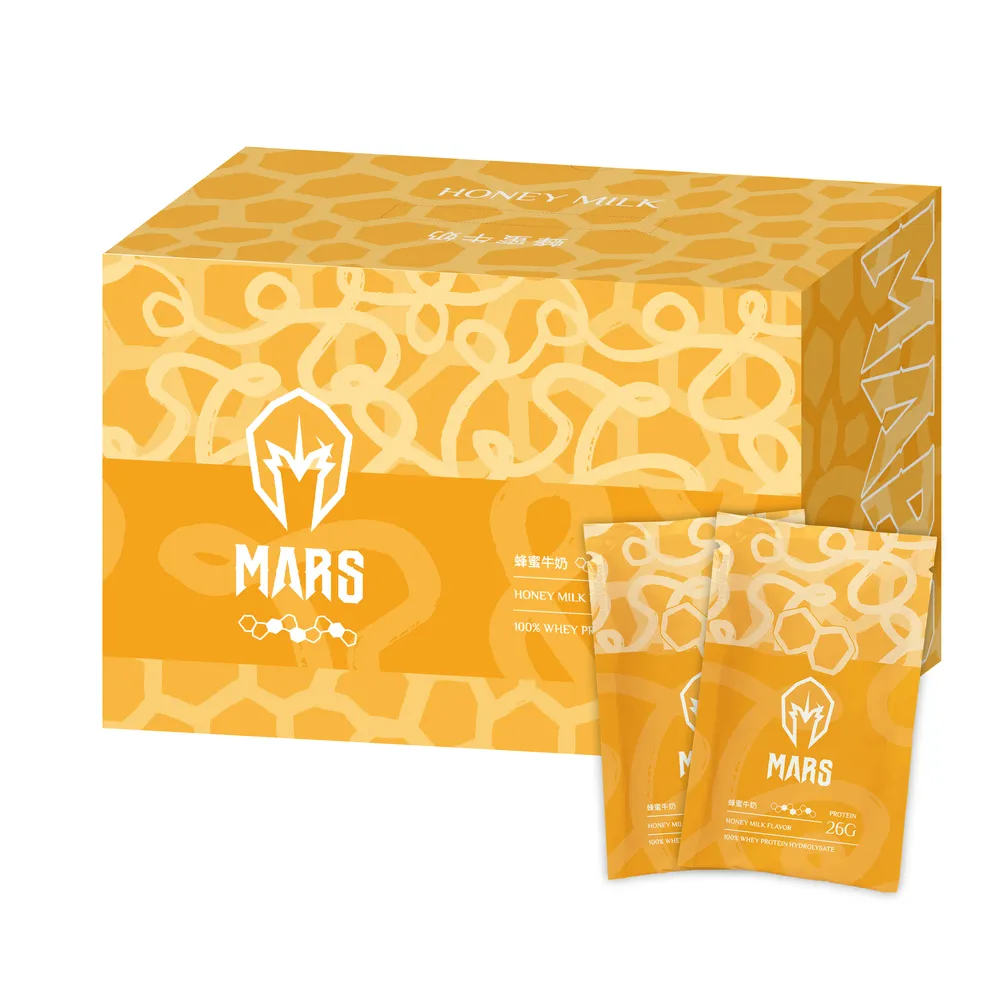 【MARS 戰神】水解乳清蛋白(蜂蜜牛奶/60入)