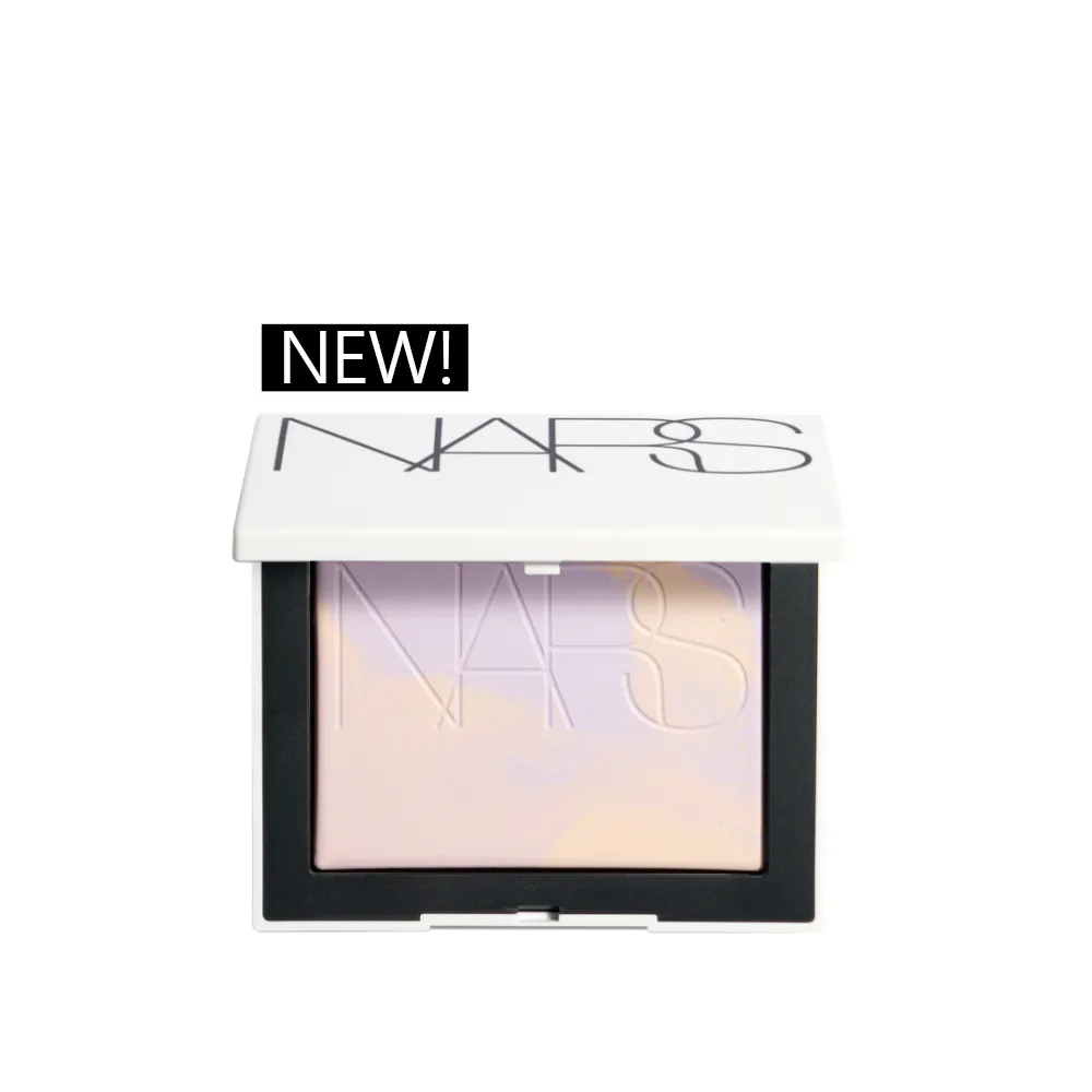 【NARS】官方直營 裸光蜜粉餅(小白餅/裸膚色/星河紫/定妝蜜粉/新品)