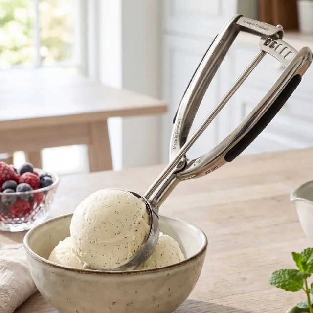【KitchenAid】美國 傳統冰淇淋挖杓 4.3cm / 挖球器 挖球杓 水果挖勺 叭噗挖杓 西瓜杓