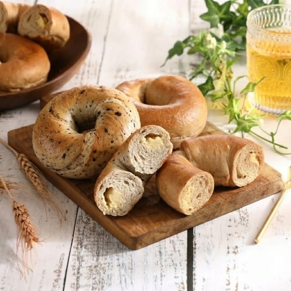 【BAKER 胖大師】伯爵奶酥貝果、咖啡奶酥貝果任選10入