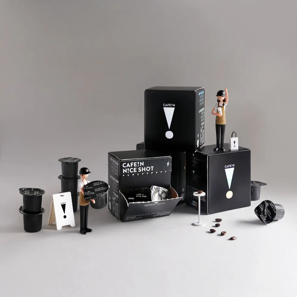 【CAFE!N 硬咖啡】N!CE SHOT 極萃咖啡球*3盒(20ml/12顆/盒)