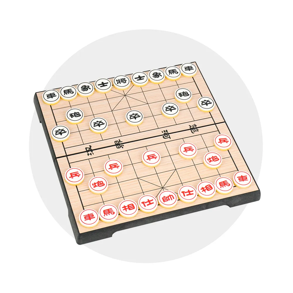 【888ezgo】磁性中國象棋（益智）（折疊收納攜帶方便）磁鐵象棋 磁吸象棋 磁吸式象棋 折疊象棋 磁石象棋