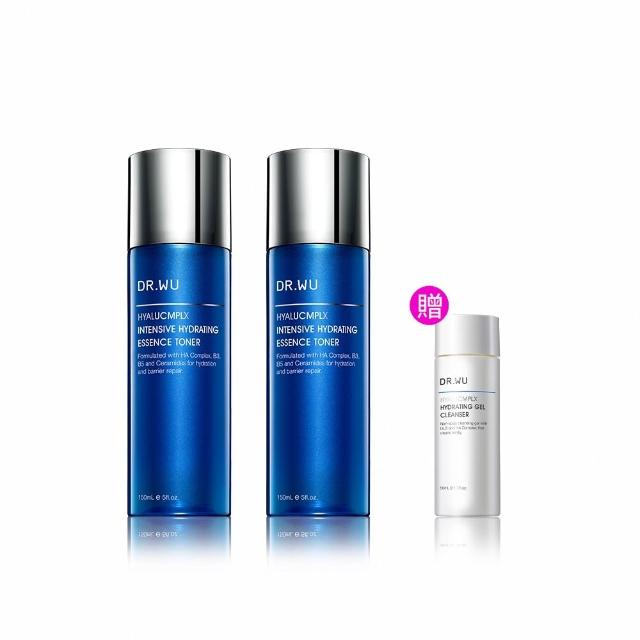 【DR.WU 達爾膚】玻尿酸保濕精華化妝水150ML(經典款 2入組)