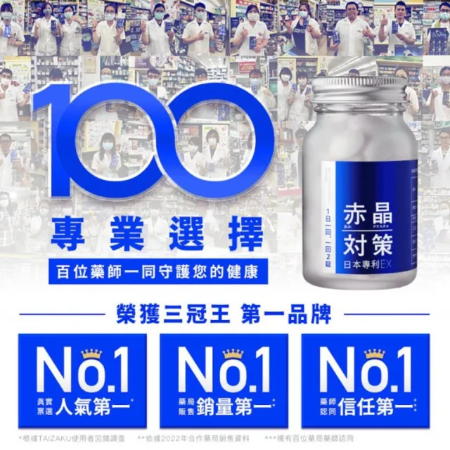 【TAIZAKU 火星生技】強化型 赤晶對策EX 30日份 60錠/盒 (海鮮救星 男性保健)