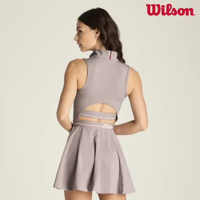 【WILSON】Winning Tennis Dress 2.0 Bark 女款 服飾 連身裙 咖啡色 WE00326T042001