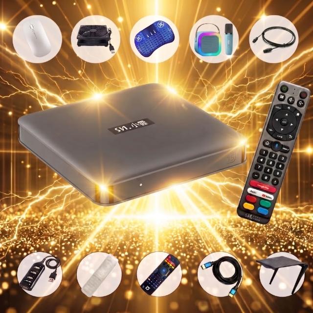 【SVICLOUD 小雲】15P 小雲盒子台灣公司貨 頂規旗艦電視盒(EVBOX 機上盒 網路 6k MAX 普視 夢想)