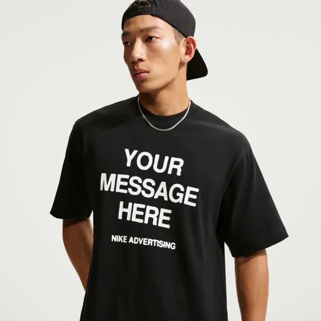 【NIKE 耐吉】短袖上衣 男 T恤 寬鬆 AS U NSW TEE LSE YMH 1 黑 IQ5861-010