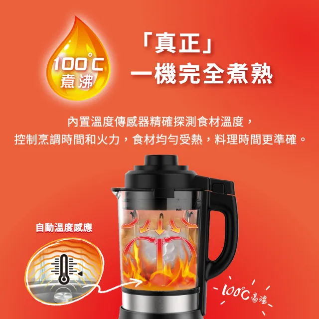 【Tefal 特福】高速動能營養調理機/寶寶副食品/豆漿機/養身料理 SP10(BL967B70)