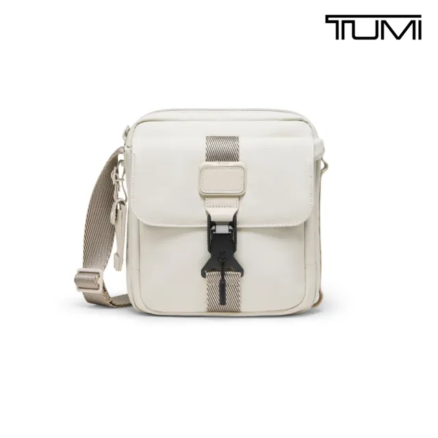 【TUMI】Alpha Bravo Junior 休閒斜背包 - 冰川白