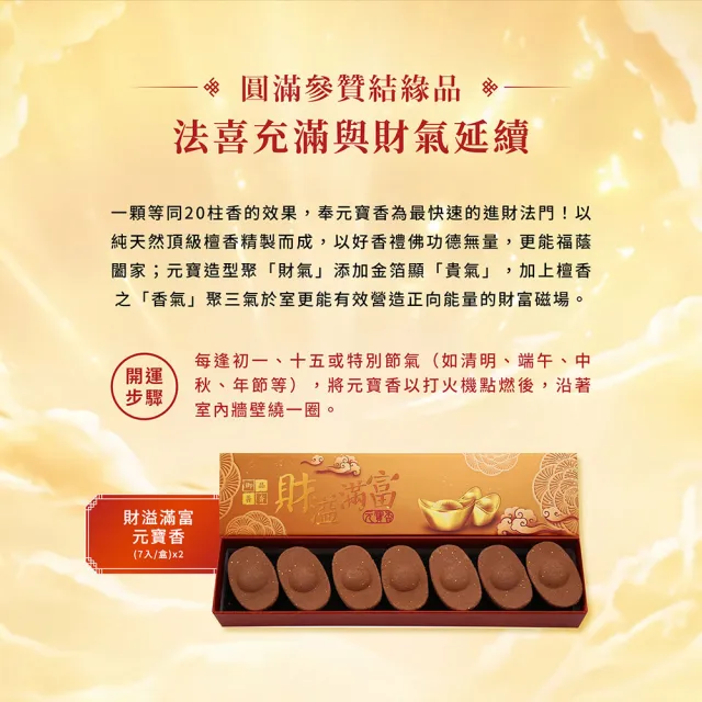 【雨揚】★2026財神108供法會-個人(祈福名單1名/財氣加倍運轉/招財補財庫)