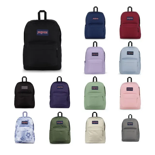 【JANSPORT】雙11 SUPERBREAK PLUS 26L 後背包 書包(JS0A4QUE-多色)
