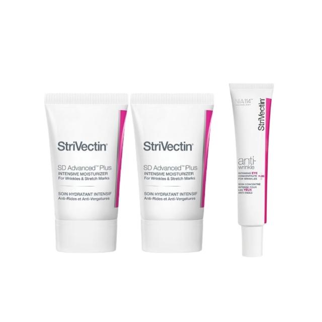 即期品【StriVectin 皺效奇蹟】超級皺效胜肽光速家庭組(皺效霜60ml*2+眼霜30ml*1/冠軍囤貨)