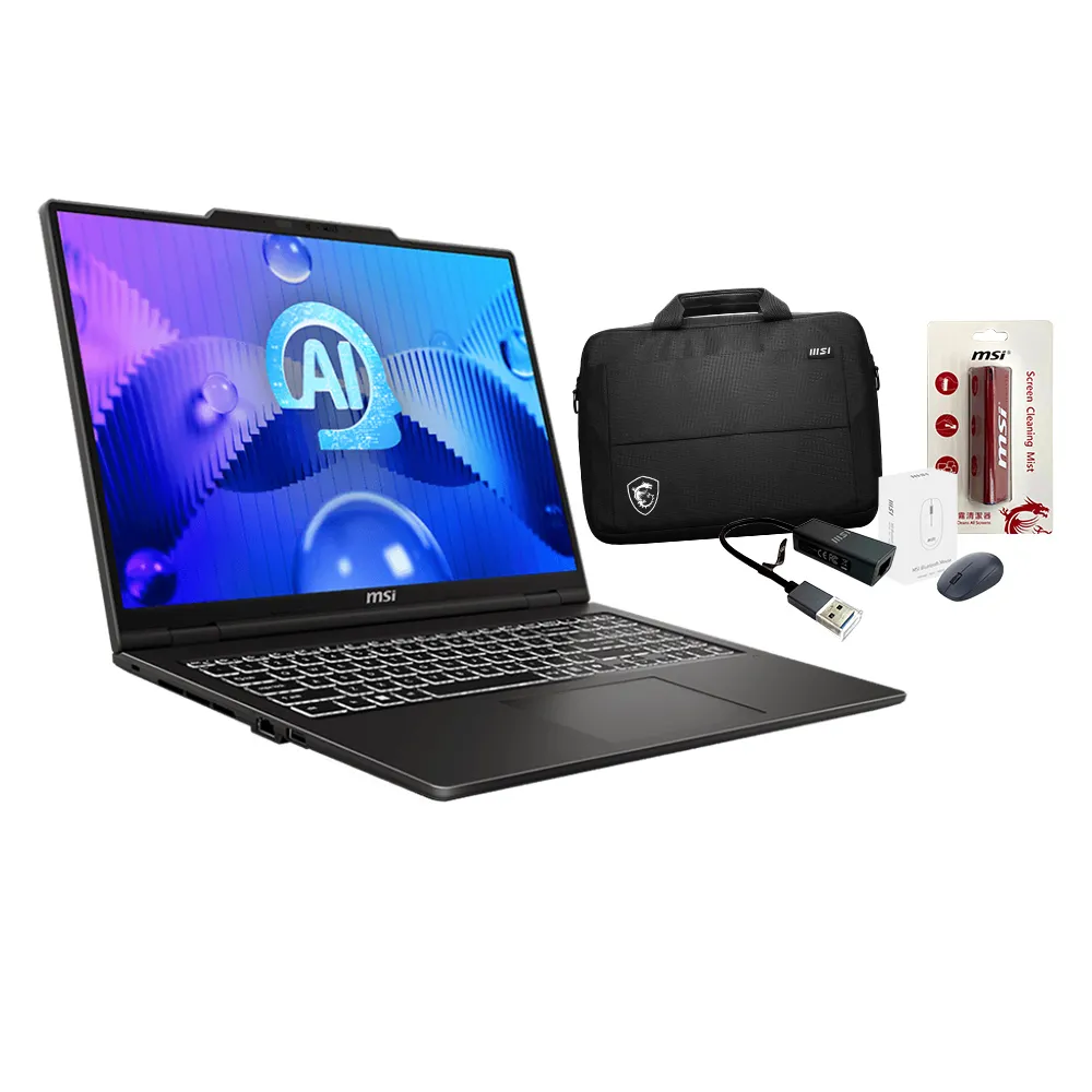 【MSI 微星】▲特仕版 16吋R7筆電(Venture A16 AI+ A3HMG-028TW/Ryzen AI 7 350/24G/1T SSD/W11)