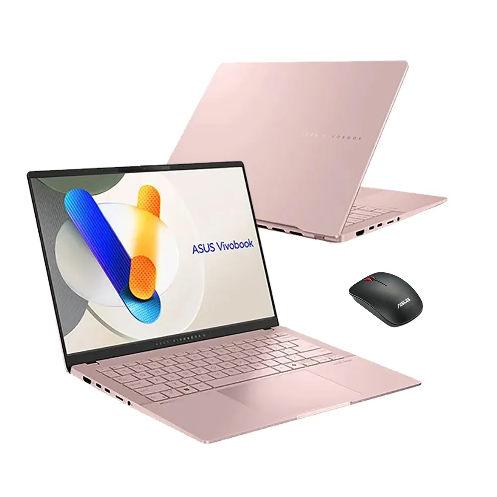 【ASUS 華碩】滑鼠組★14吋Ultra 7輕薄AI筆電(VivoBook S S5406SA/Ultra 7-258V/32G/512G SSD/W11/OLED)