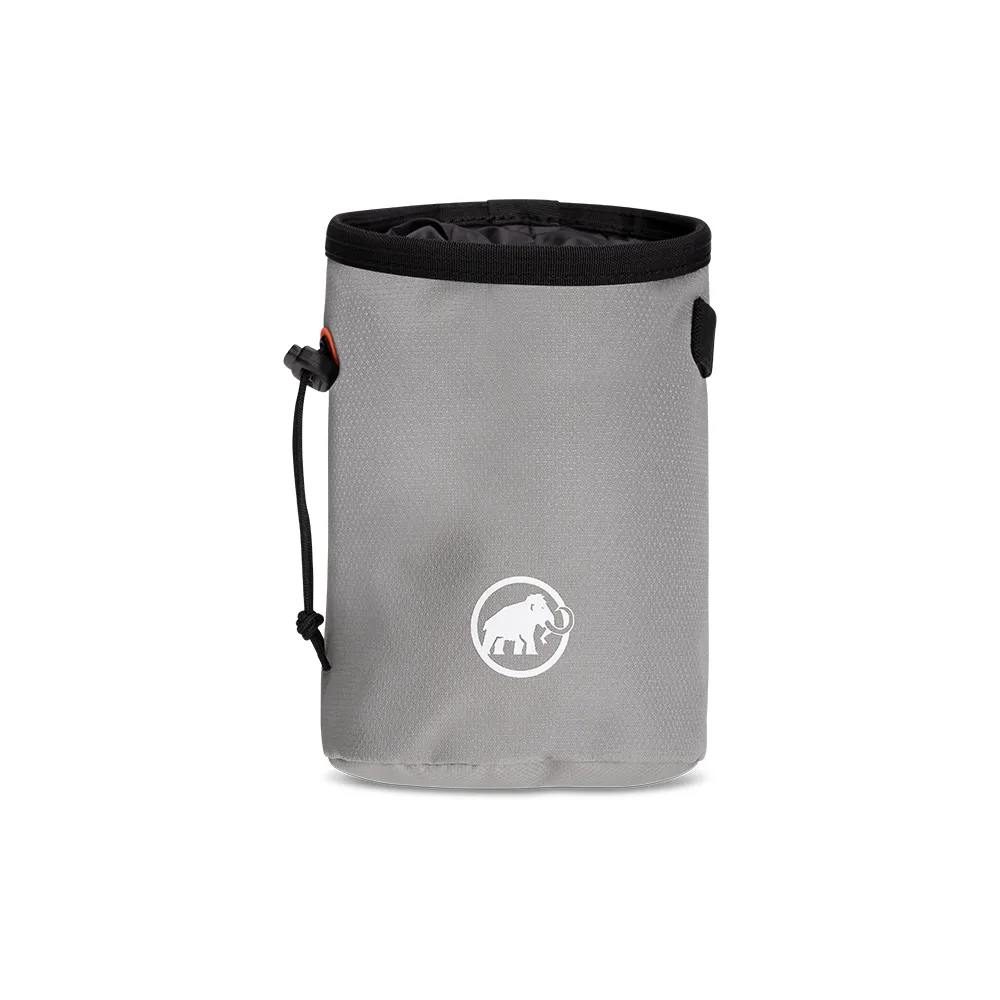 【Mammut 長毛象官方直營】Gym Basic Chalk Bag 多用途經典攀岩粉袋/側背包 花崗岩灰 #2050-00320