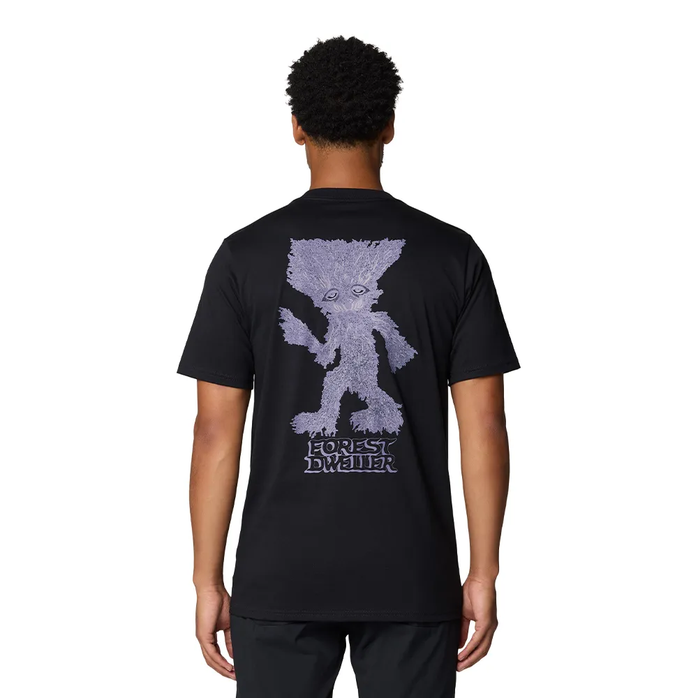 【Mountain Hardwear】Forest Dweller™ Short Sleeve 針織棉趣味野人短袖T恤 男款 黑色 #2110771
