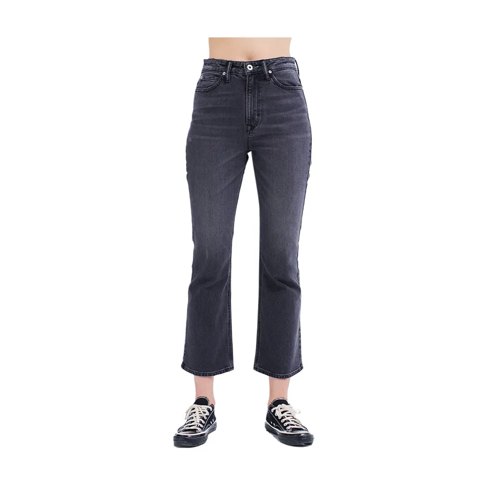 【Lee】出清品-女裝 牛仔褲 / 426 高腰修身喇叭 深灰洗水 / 101+ 系列(LL210297169)