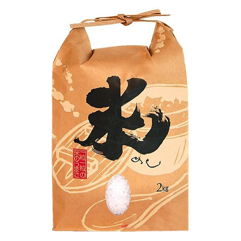谷穗--特A級 富山縣天皇御用越光米100%日本直送/2kg/包 四入組(白米 越光米 壽司米 日本米)