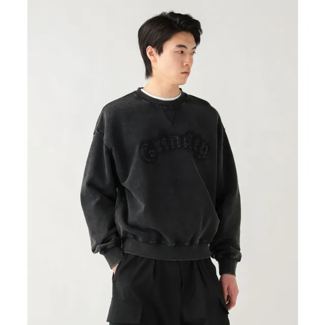 【BEAMS】官方旗艦館 BEAMS HEART / 男裝 貼布 圓領 衛衣
