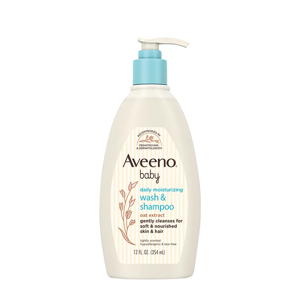 【Aveeno 艾惟諾】嬰兒燕麥沐浴洗髮露(354ml_嬰兒沐浴)