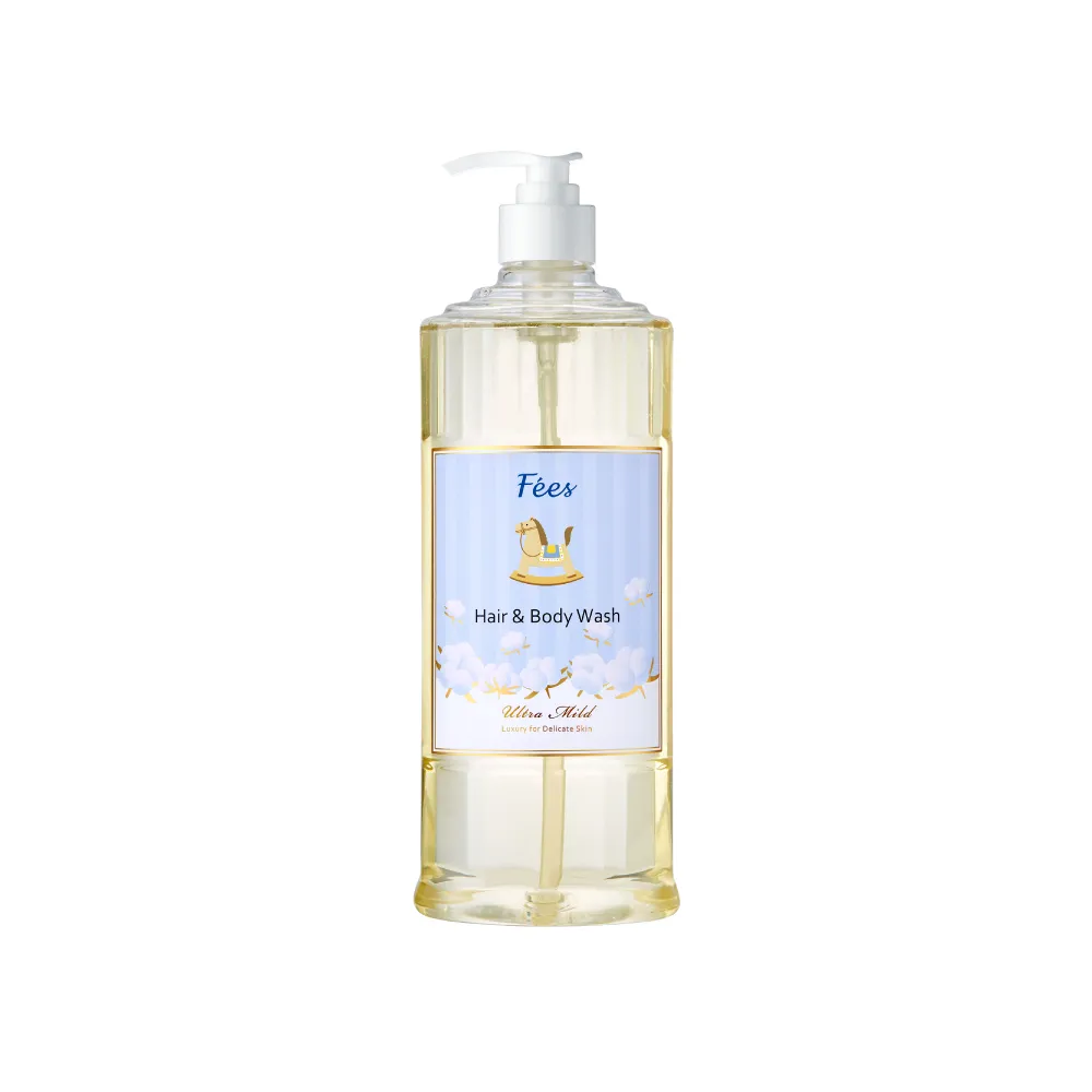 【Fees 法緻】嬰兒柔護洗髮沐浴精600ml