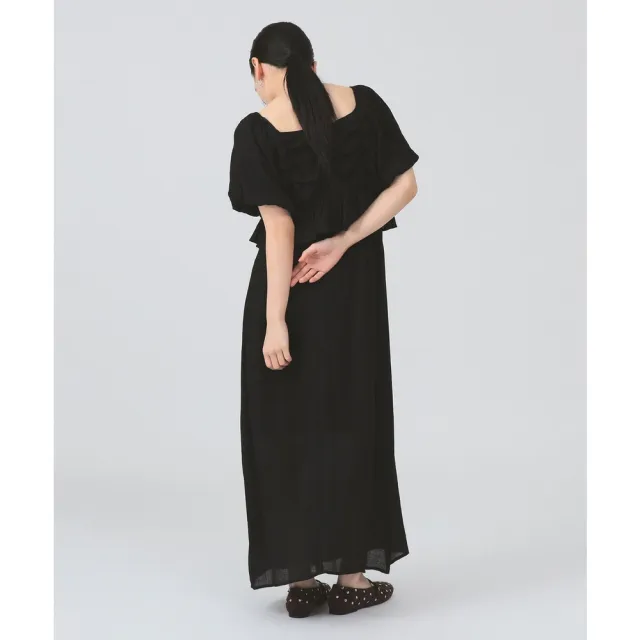 【BEAMS】官方旗艦館 Ray BEAMS / 女裝 褶邊 泡芙袖 洋裝