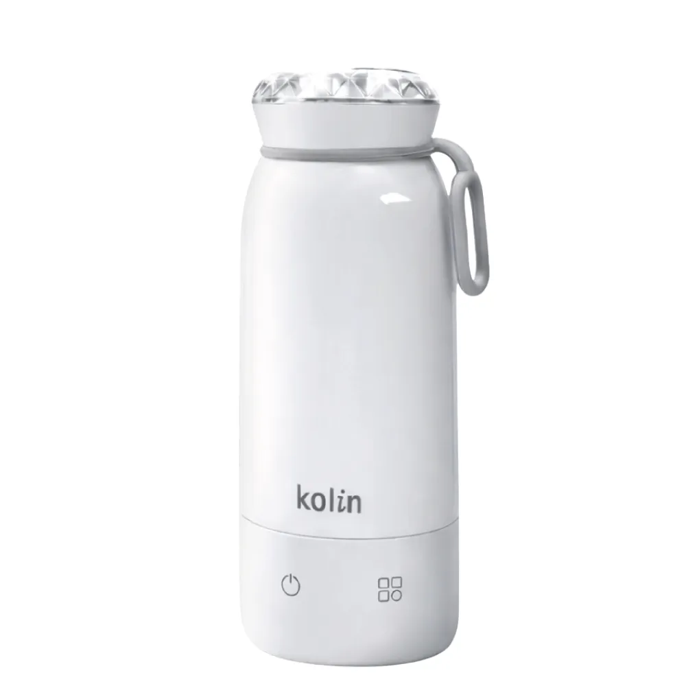 【Kolin 歌林】600ML空姐杯plus+｜真空國際電壓316L不鏽鋼旅行電熱水杯快煮杯KPJ-SD2650