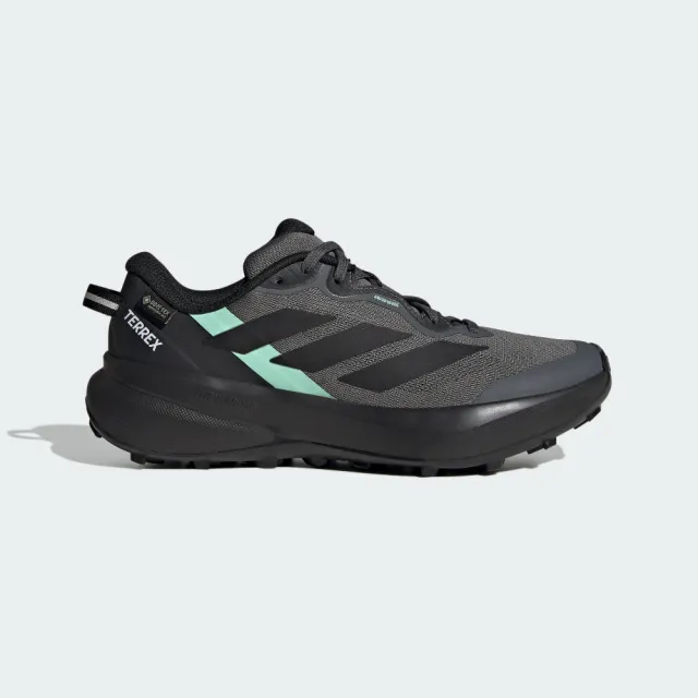 【adidas 愛迪達】TERREX TRACEFINDER PLUS GORE-TEX 越野跑鞋 運動鞋 慢跑鞋 防潑水 女鞋 HQ5112