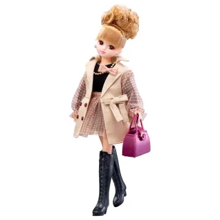 【TAKARA TOMY】Licca 莉卡娃娃 LD-17 甜美格紋秋妝莉卡