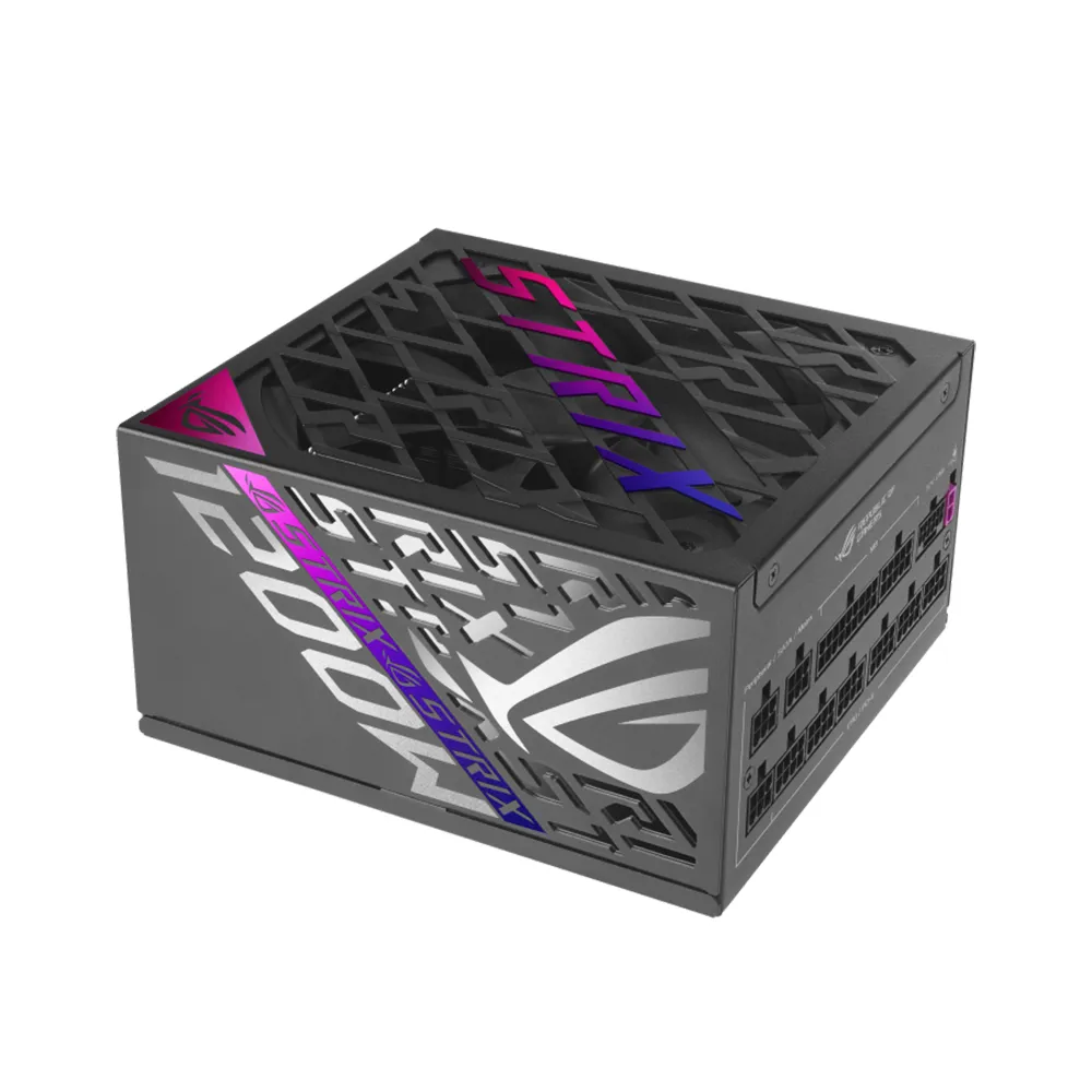 【ASUS 華碩】ROG STRIX 1200W 白金牌 電源供應器 (含ROG電源線) (ROG-STRIX-1200P-GAMING-E)