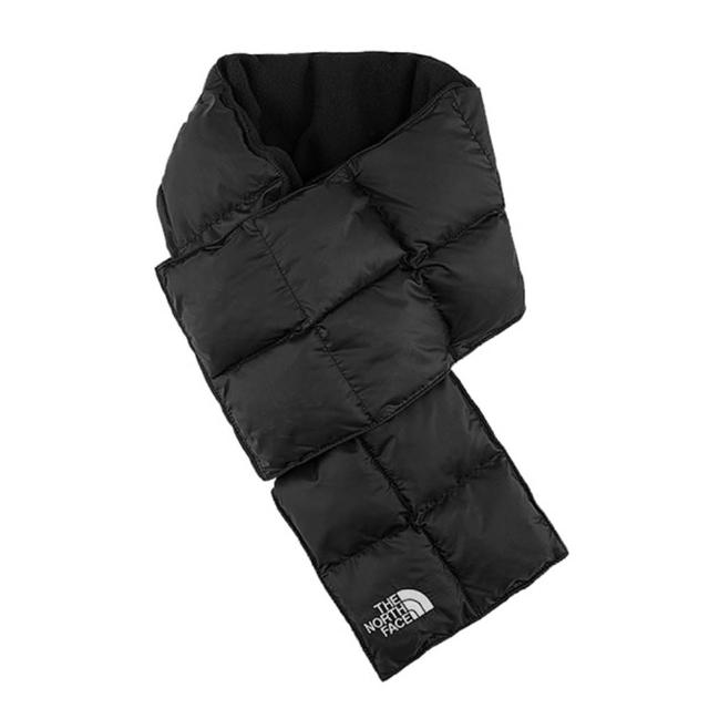 【The North Face】PUFFY SCARF 輕量保暖防潑圍脖.圍巾.領巾.頸套/ 8F5H-JK3 宇宙黑