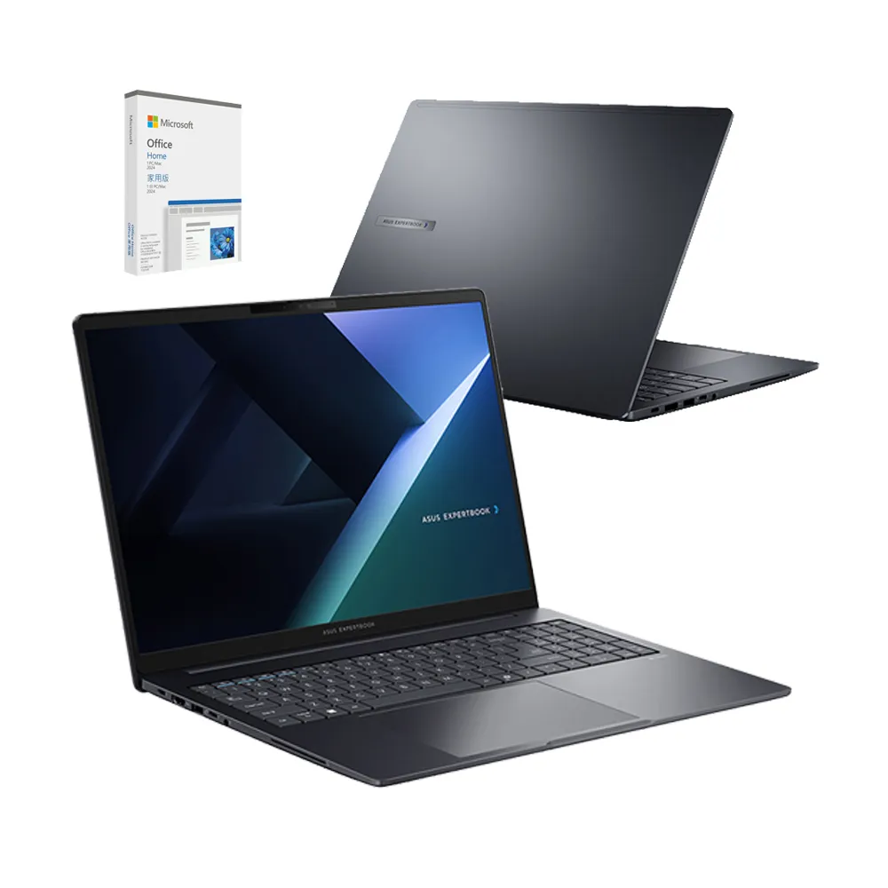 【ASUS 華碩】Office2024組★16吋i5商用筆電(B5605CVA-0021A1334U/i5-1334U/16G/512G SSD/W11P)