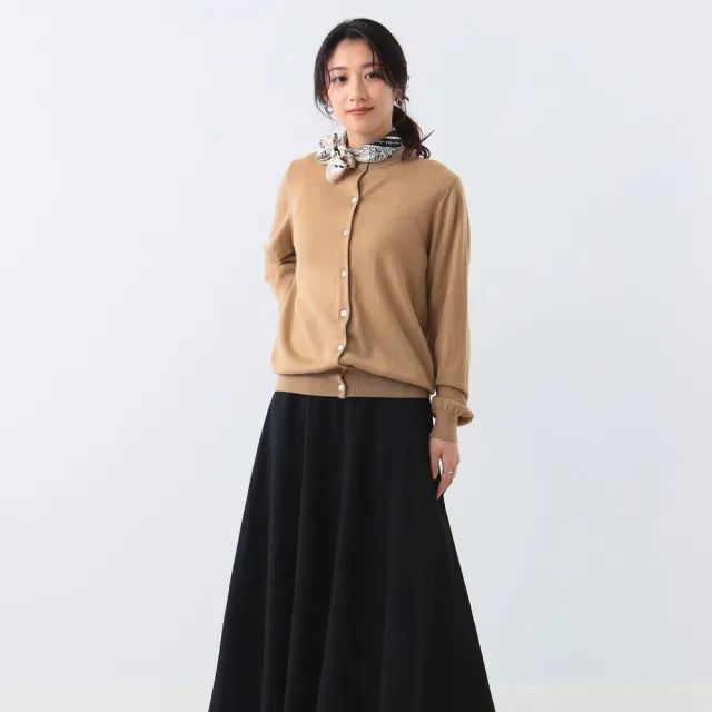 【BEAMS】官方旗艦館 SLOANE / 女裝 14G 圓領 開襟 毛衣