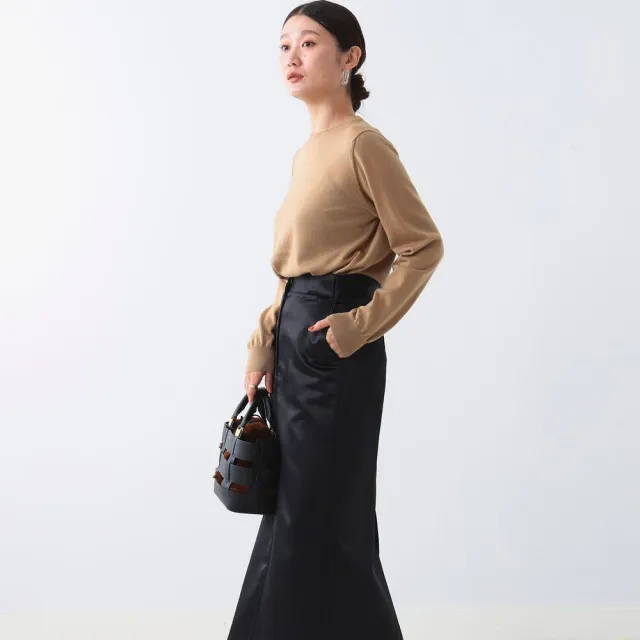 【BEAMS】官方旗艦館 SLOANE / 女裝 14G 圓領 毛衣
