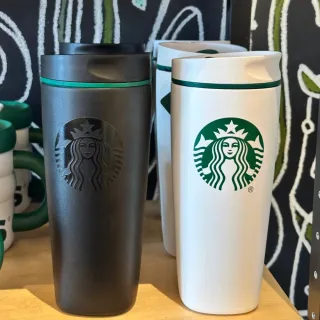 【STARBUCKS 星巴克】Owala 星巴克聯名款 SmoothSip 咖啡杯 不鏽鋼 保冰保溫杯 運動水壺 20oz 590 ml