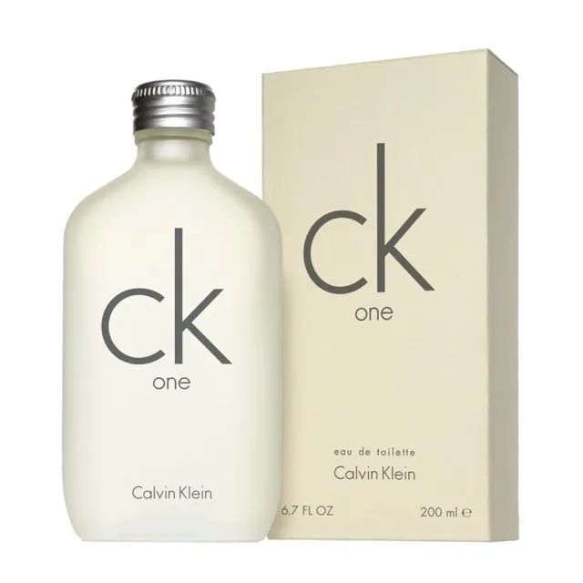 【CALVIN KLEIN】ck one中性淡香水200ml