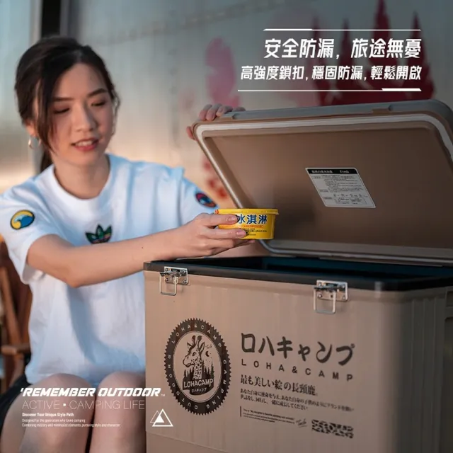 【樂活不露】露營中毒本鋪 32L冰桶 RD-350 冰箱 保冰桶 保冰 36小時冷藏 可提可背設計 露營