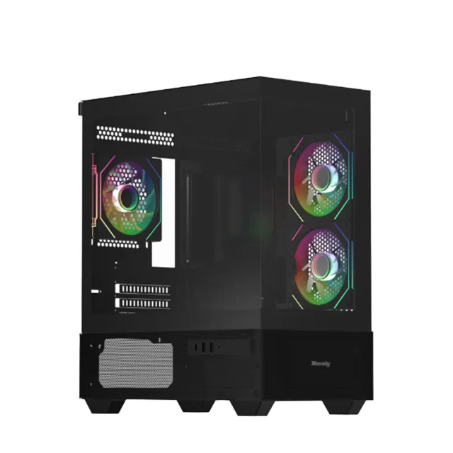 【微星平台】R7 八核 RTX 5060Ti {黑色行動}WIFI電競機(R7-7700/B650/16G D5/1TB)