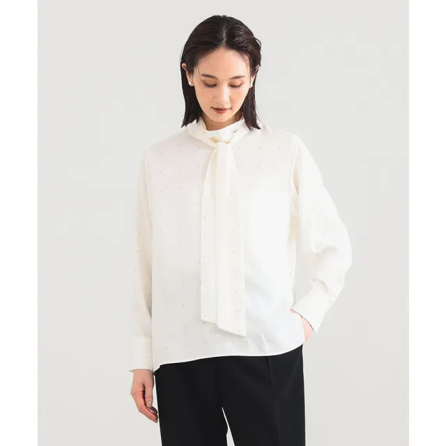 【BEAMS】官方旗艦館 Demi-Luxe BEAMS / 女裝 長版 領帶 上衣
