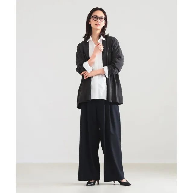 【BEAMS】官方旗艦館 Demi-Luxe BEAMS / 女裝 18G 長版 開襟衫
