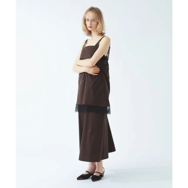 【BEAMS】官方旗艦館 Ray BEAMS / 女裝 層次 吊帶 洋裝