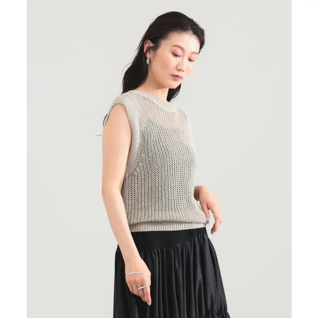 【BEAMS】官方旗艦館 Demi-Luxe BEAMS / 女裝 亞麻 背心