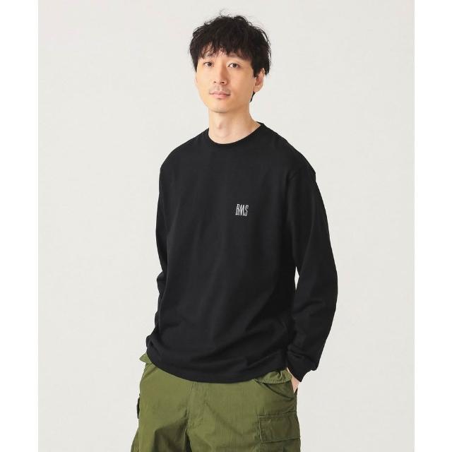 【BEAMS】官方旗艦館 BEAMS / 男裝 BMS LOGO 長袖 T恤