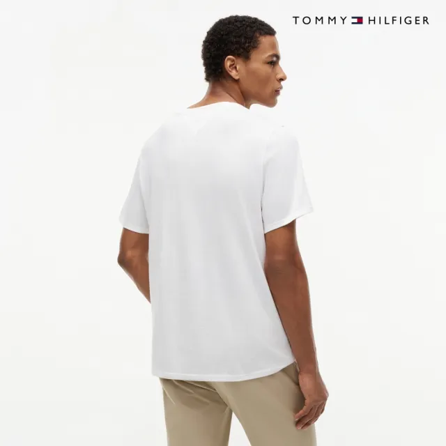 【TOMMY HILFIGER】官方旗艦館Tommy Hilfiger 標誌 T 恤 裸色
