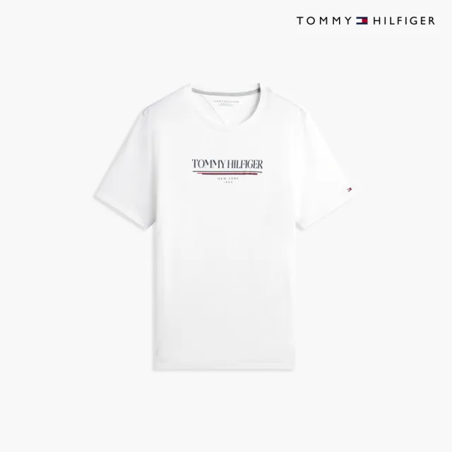 【TOMMY HILFIGER】官方旗艦館Tommy Hilfiger 標誌 T 恤 裸色
