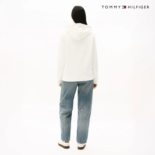 【TOMMY HILFIGER】官方旗艦館基本款 Hilfiger 連帽衫 裸色