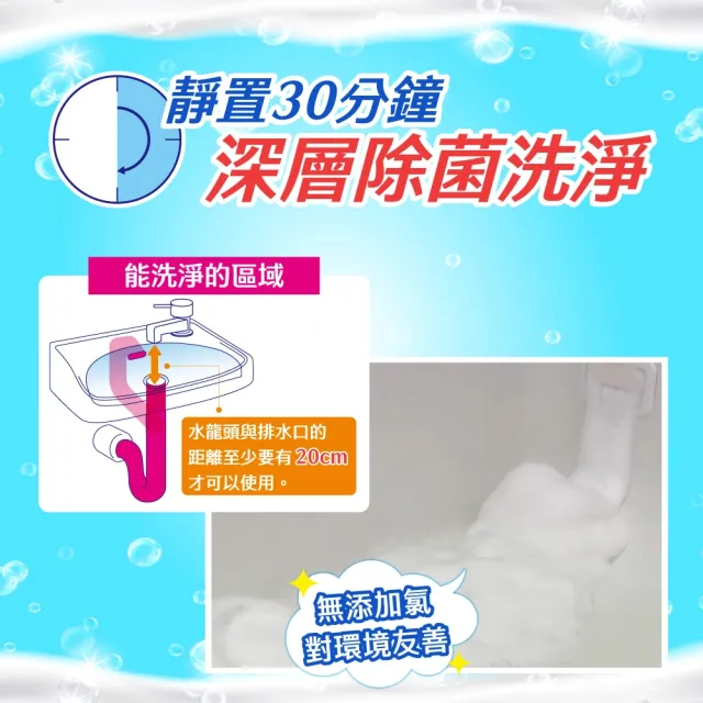 moPro會員專屬【興家安速】排水管去汙消臭泡泡清潔劑 200ml 三件組 (6-9回分)
